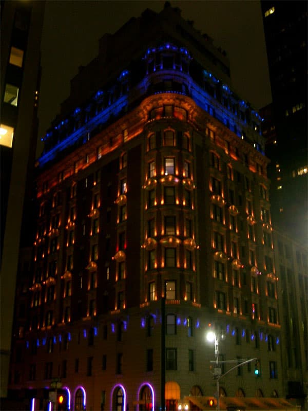 Colorful hotel