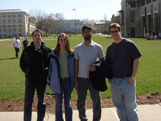 Merle, Rebecca, Arvind, Brandon