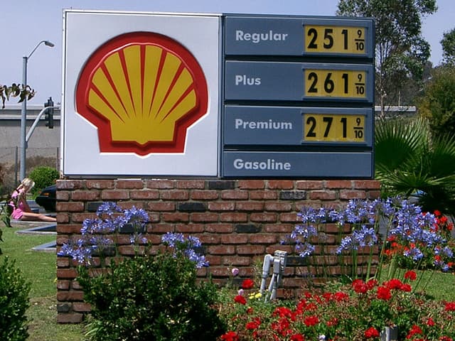 Typical gas prices