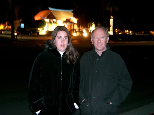 Anna and Dad