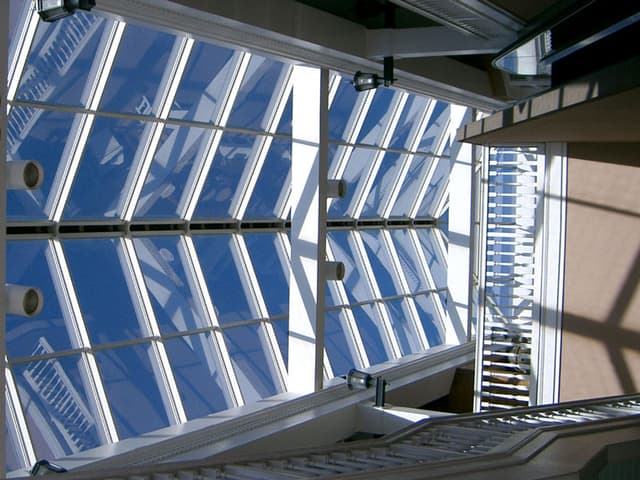 Mall ceiling